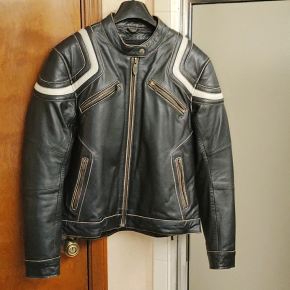 River Road Jackets & Blazers - 🏁🏍️River road women motorcycle Jacket brown distressed